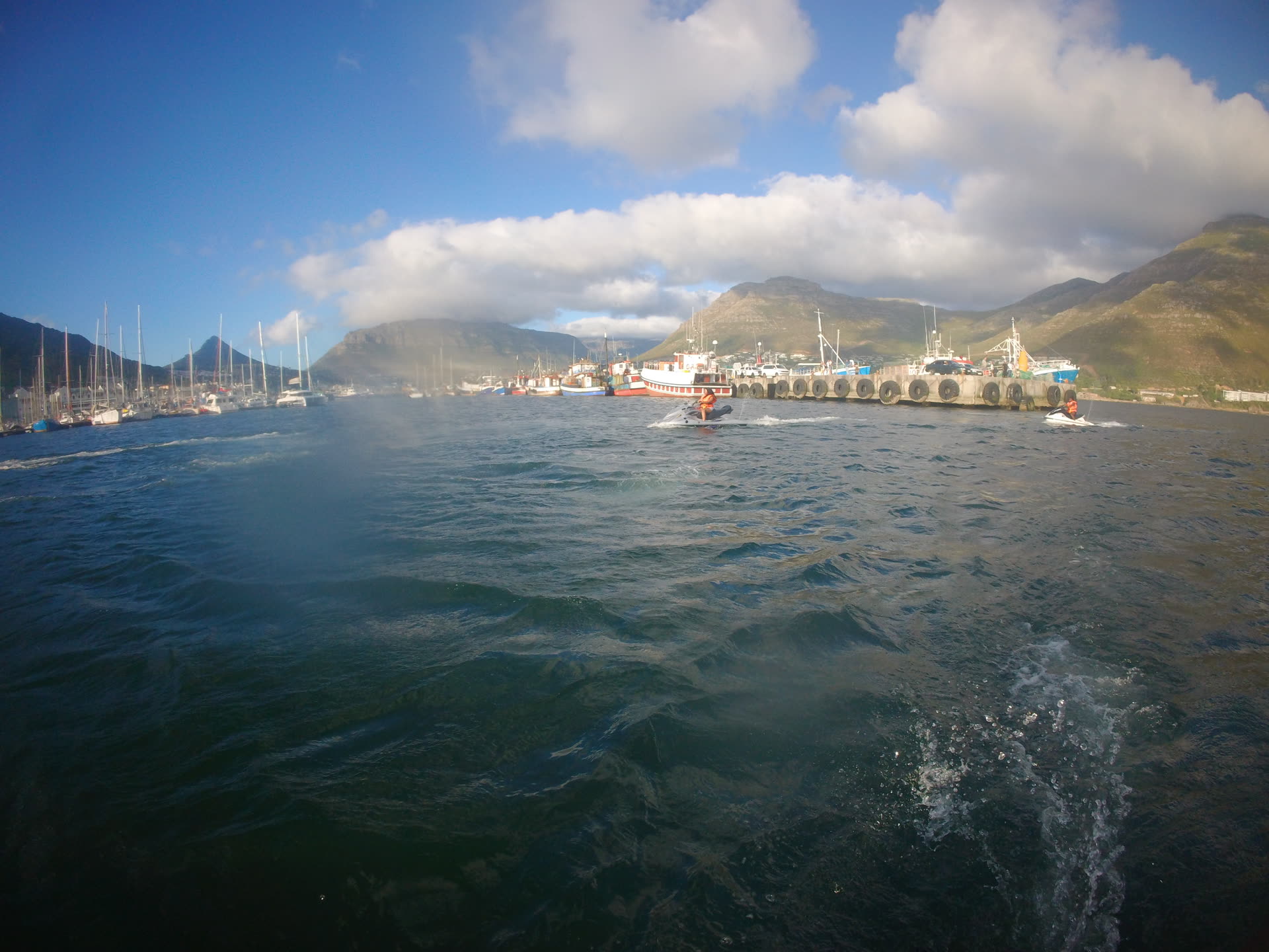 Jet ski adventure along the Cape Town coast