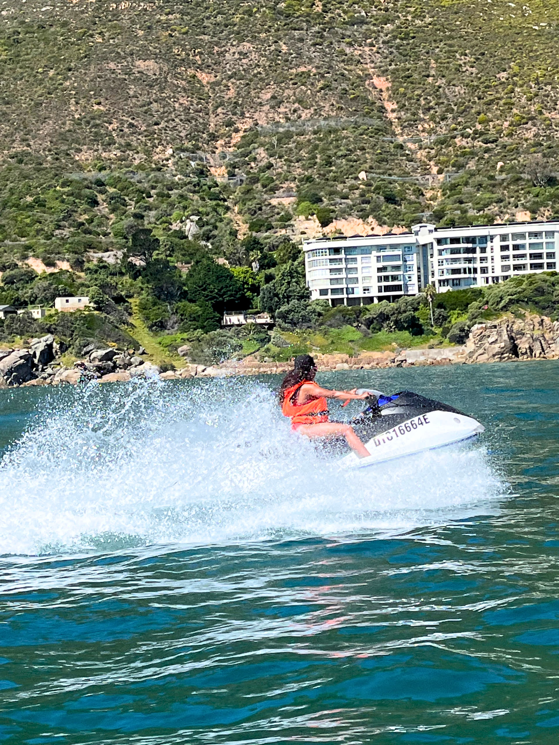 Jet ski experience along the Cape Town coastline
